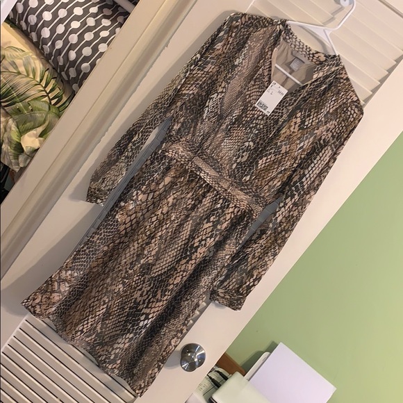 H&M Dresses & Skirts - NWT H & M snakeskin dress!